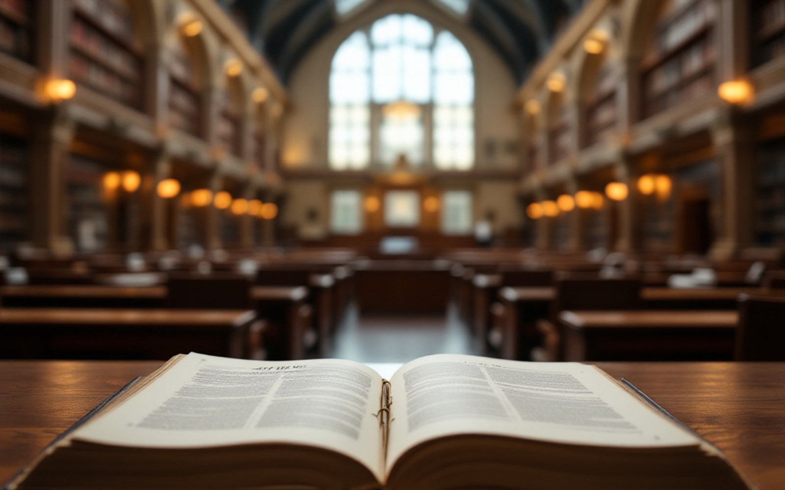 A county courthouse record book open at a deed page